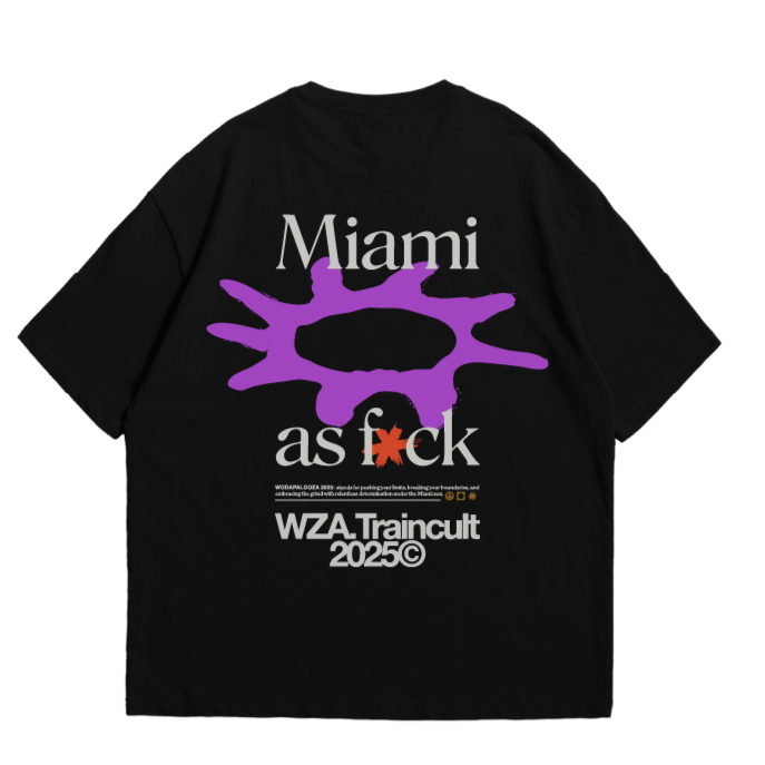 MIAMI AF OVERSIZE - BLACK