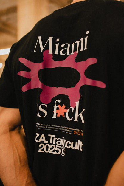 MIAMI AF OVERSIZE  - BLACK